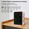 WiFi 15-in-1 Indoor Air Quality Monitor TFT Display Household CO CO2 TVOC HCHO Tester APP Control Multifunctional Clock