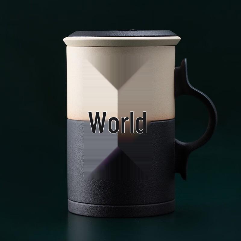 Edenus Transparent Matte Glaze Ceramic Tea Cup