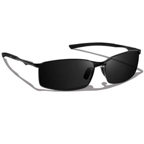 Rimerakea Sunglasses Men Fashion Polarized UV400 UV Protection Color-changing Suitable Fishing Driving.