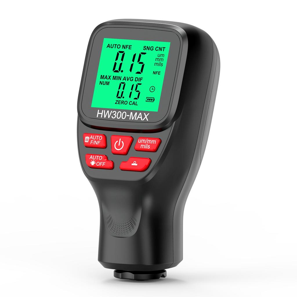 0 2000UM Thickness Gauge High Precise LCD Digital Automobile Film Thickness Meter Car Paint Coating Thickness Tester