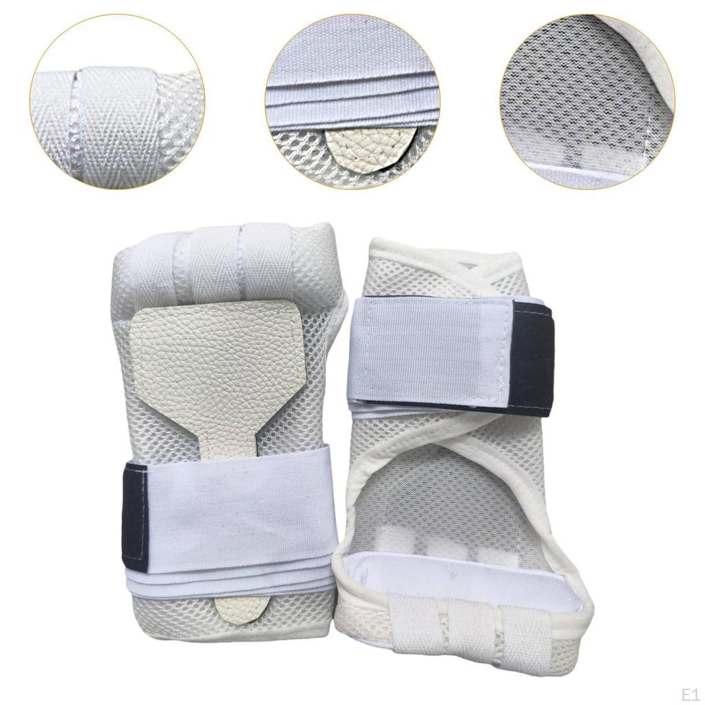 1 Pair Half Finger Boxing Gloves Training Palm Opening Adjustable Closure Polyester Material