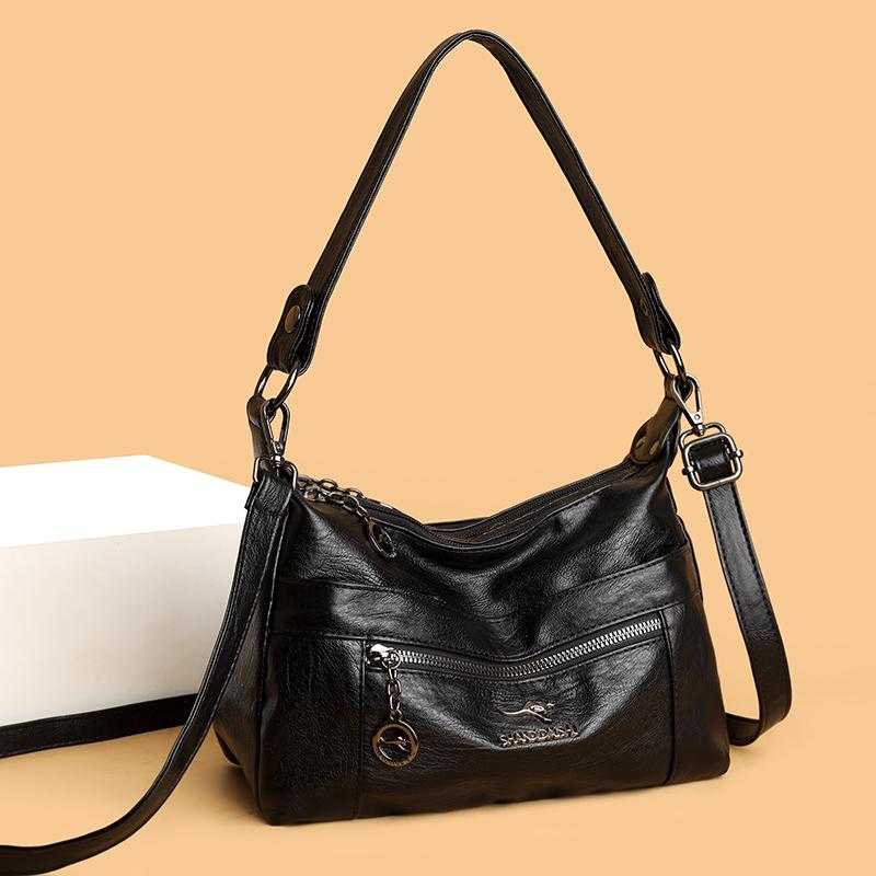 Large Capacity Small Square Bag Mother Bag Women's Shoulder Bag Multi-Layer Crossbody Bag