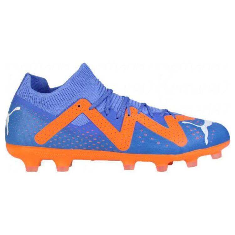 Puma Future Match Hg/Ag Super Fiber Sports Artificial Turf Soccer Shoes Men Soccer Shoes Blue 107182-01