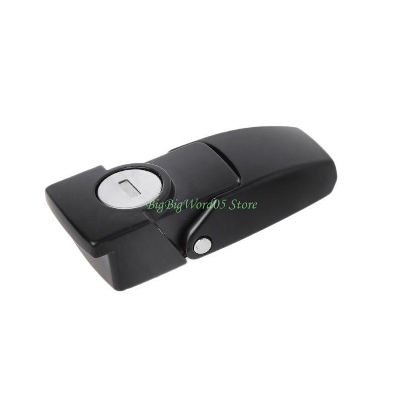 Armadio 24U Hasp in Metallo Verniciato Nero per Chiusura DK604 Serratura a Leva di Sicurezza Con Due Chiavi