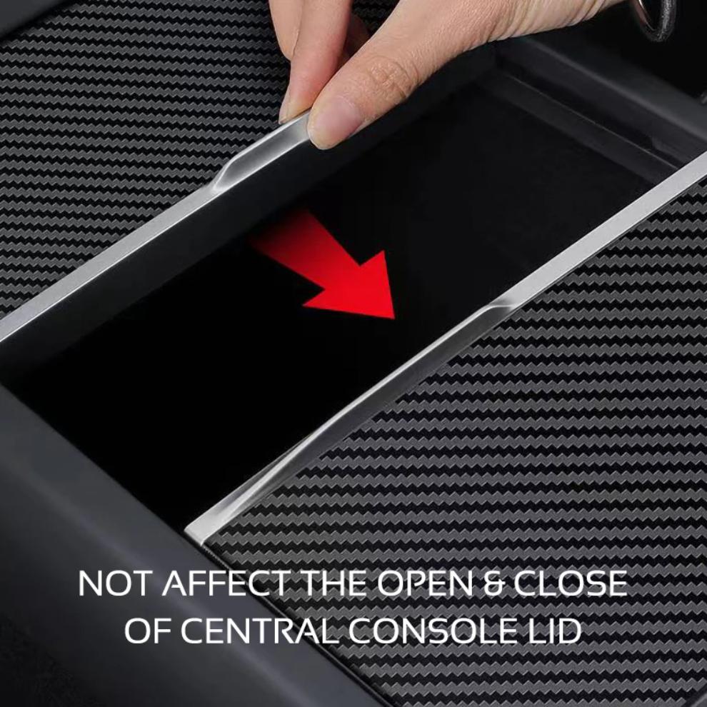 For Tesla Model 3 Highland 2024 Y Juniper 2025 Center Console Cover Protector Sticker Central Control Panel Film Car Accessories