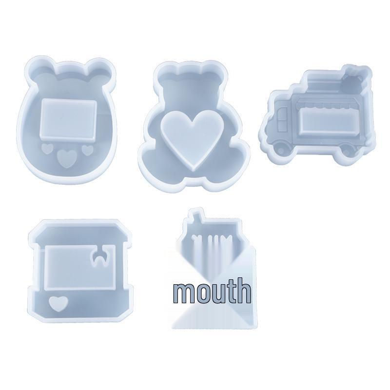 Poppy DIY Crystal Epoxy Sand Flow Pendant Silicone Mold Kit