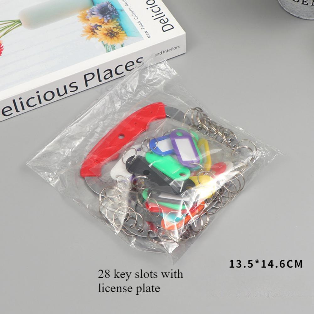 

Клавиатура, утолщенный металл, хранение брелока, можно маркировать, брелок, классифицированное управление, брелок, брелок, цвет ручки случайный