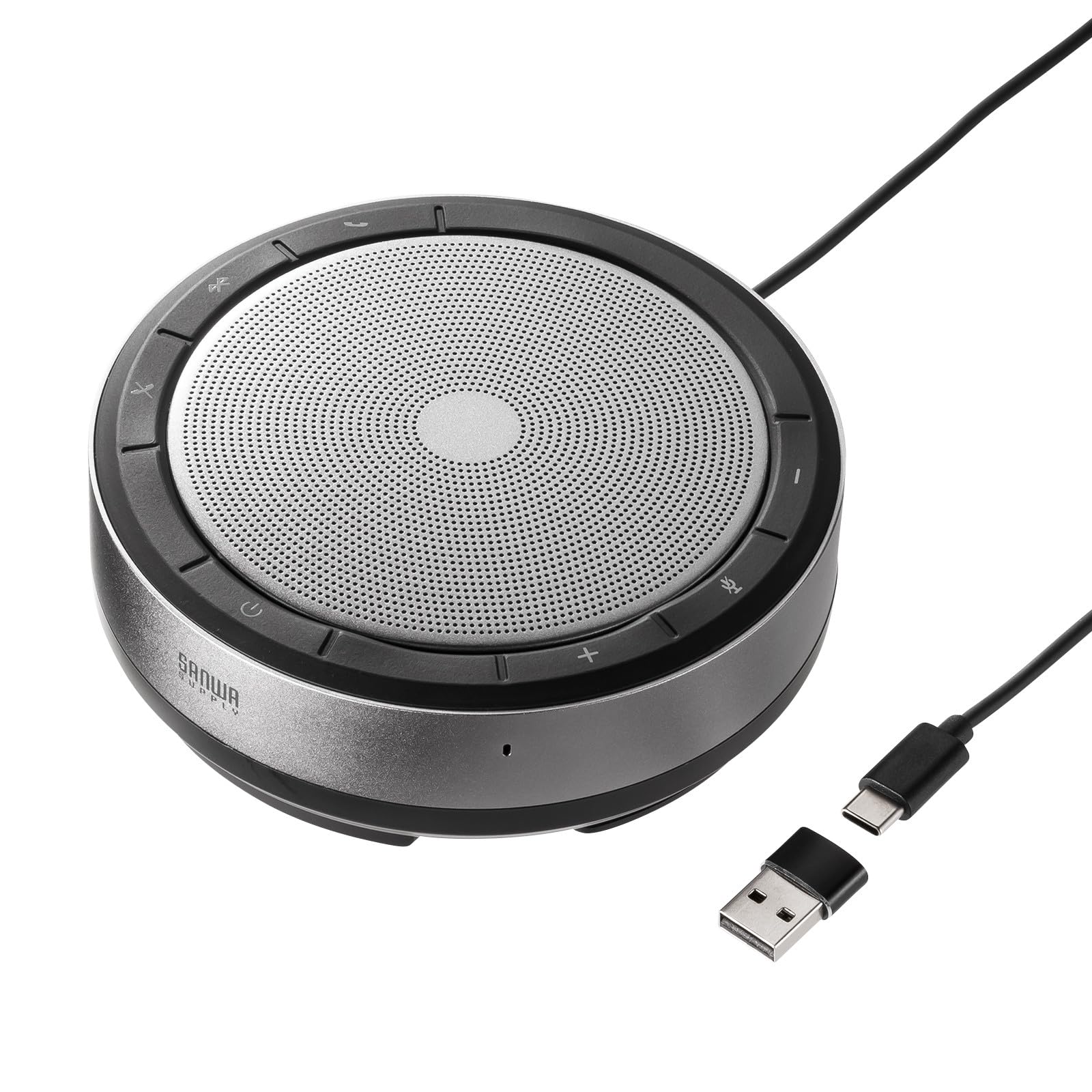 

Sanwa Supply Conference Speakerphone (Bluetooth/USB compatible) MM-BTMSP6