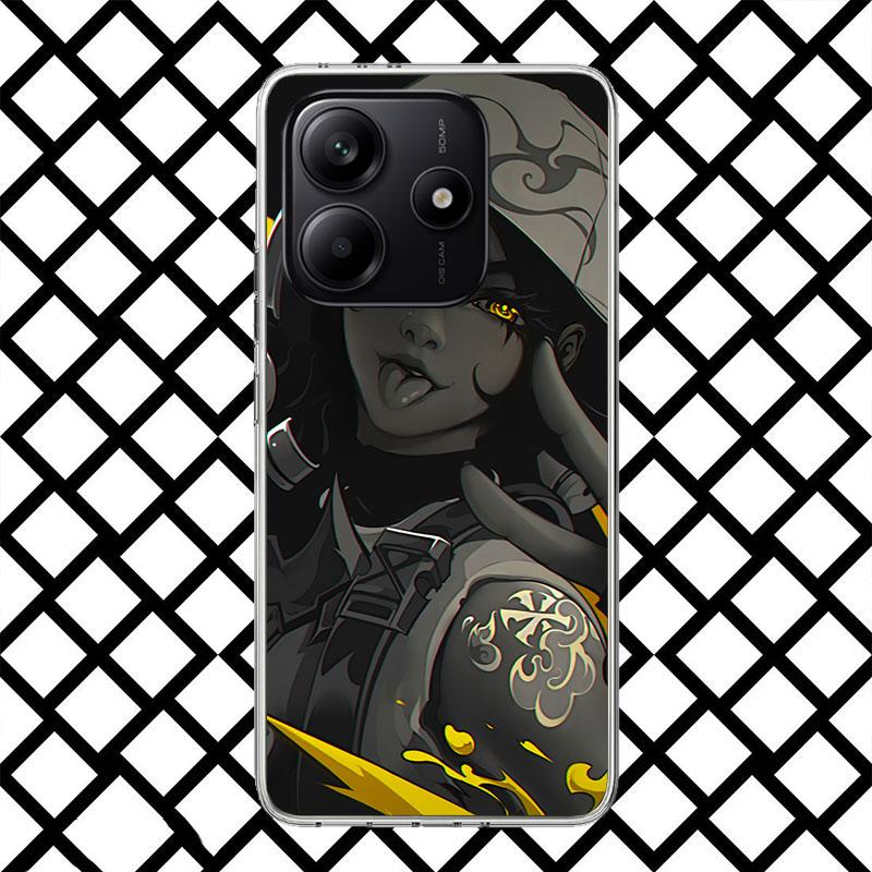 Valorant Spiel Coole Handyhülle für Xiaomi Redmi Note 15 14 14S 13 12 12S 11 Pro Plus 11E 11T 11S 10S 5G Weiche Hülle Fundas Redmi N