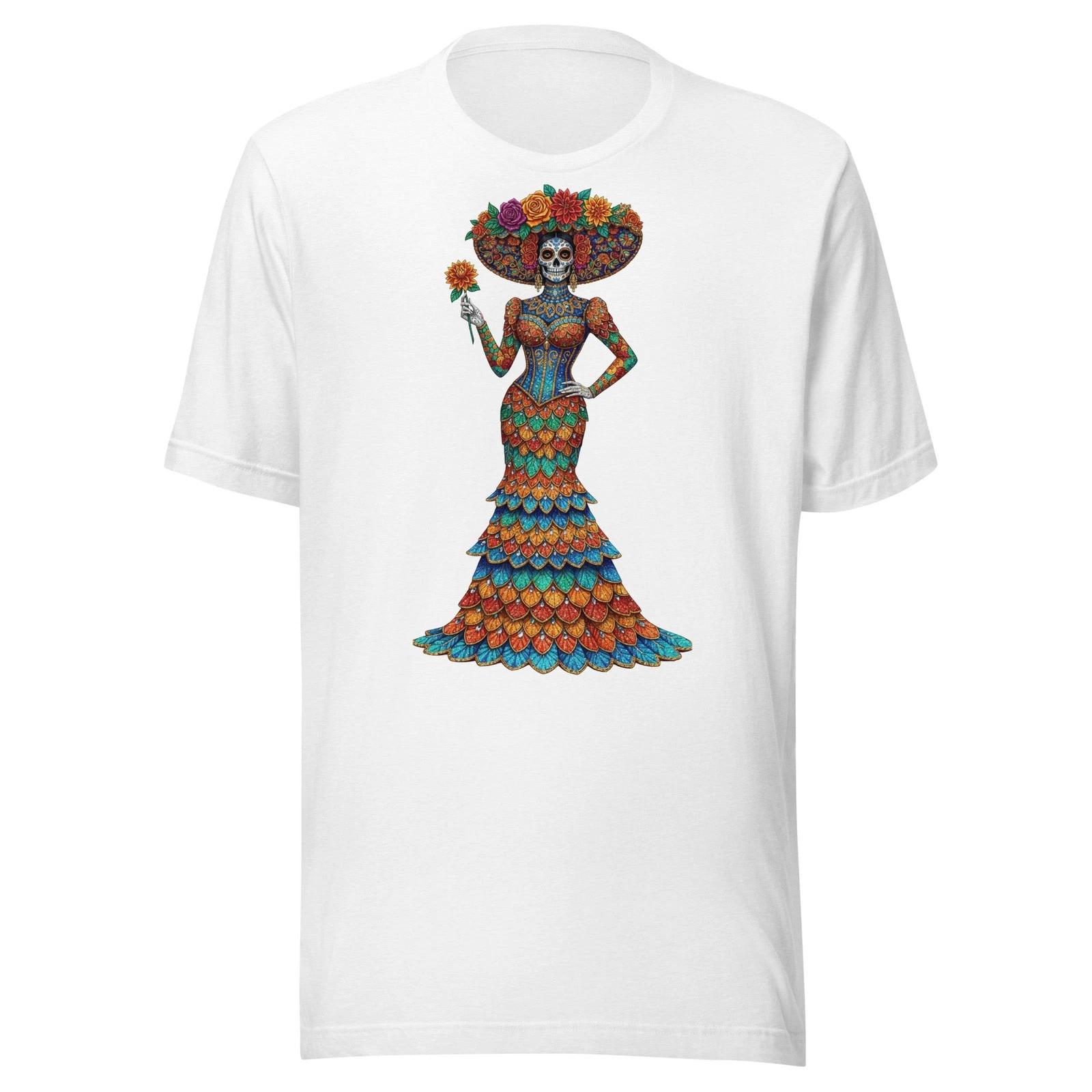 Catrina Dia de los Muertos Unisex Children s Children s T  Children s T-shirt 150