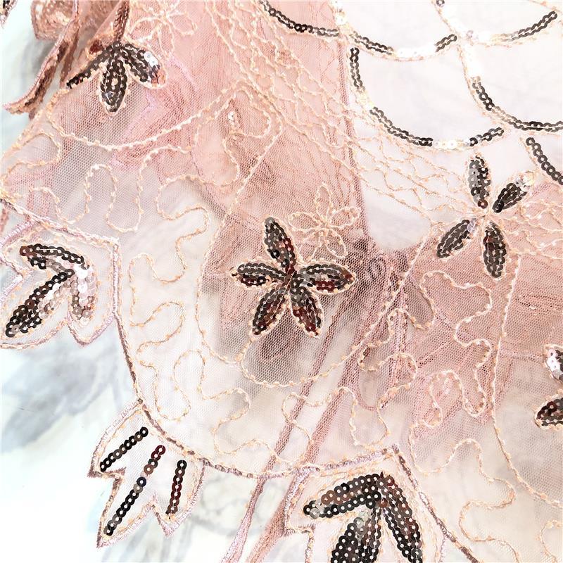 Women's Wedding Dress Shawl Retro Party Sequin 1920s Banquet Evening Dress Shawl