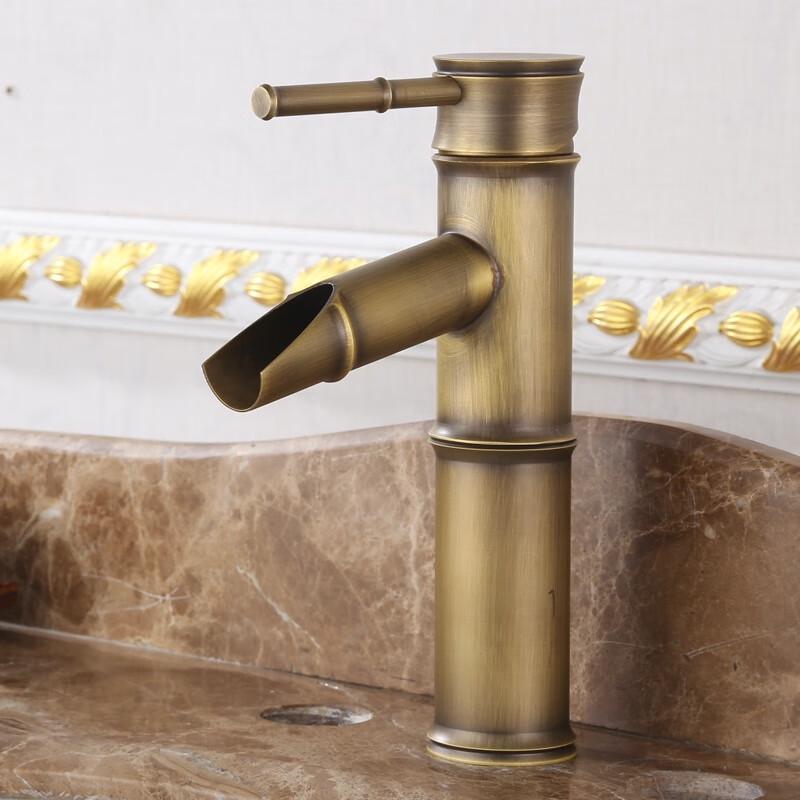 

Retro European Bamboo Style Basin Faucet