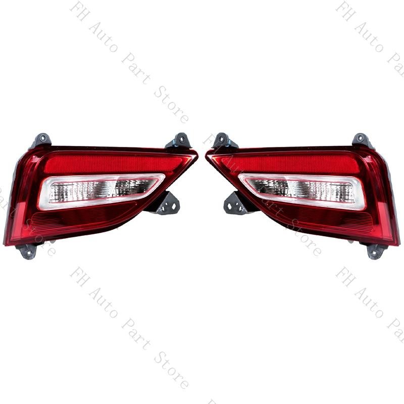 Car Rear Bumper Reflector Fog Lamp Tail Brake Warming Turn Signal Light No Bulb For Hyundai Santa Fe SantaFe 2019 2020