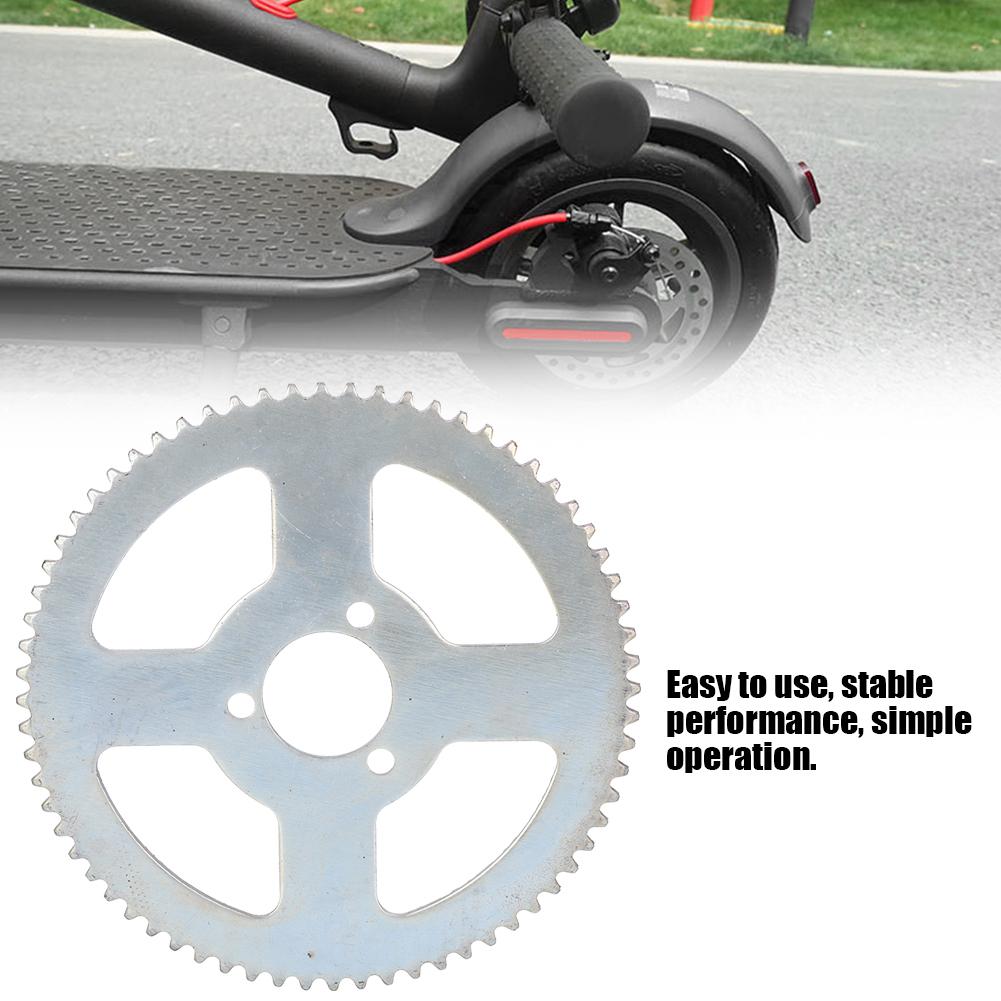 Metal 65 dinți 25H 3 găuri Plăcuță angrenaj scuter electric Accesoriu pinion