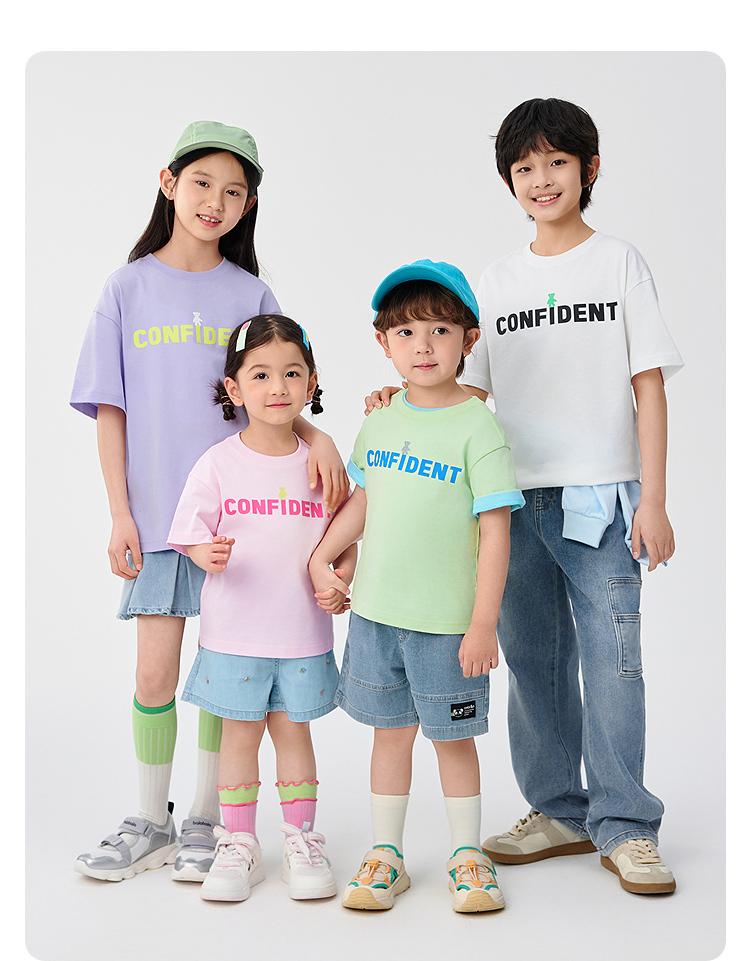Balabala Children's Short-Sleeved T-Shirt