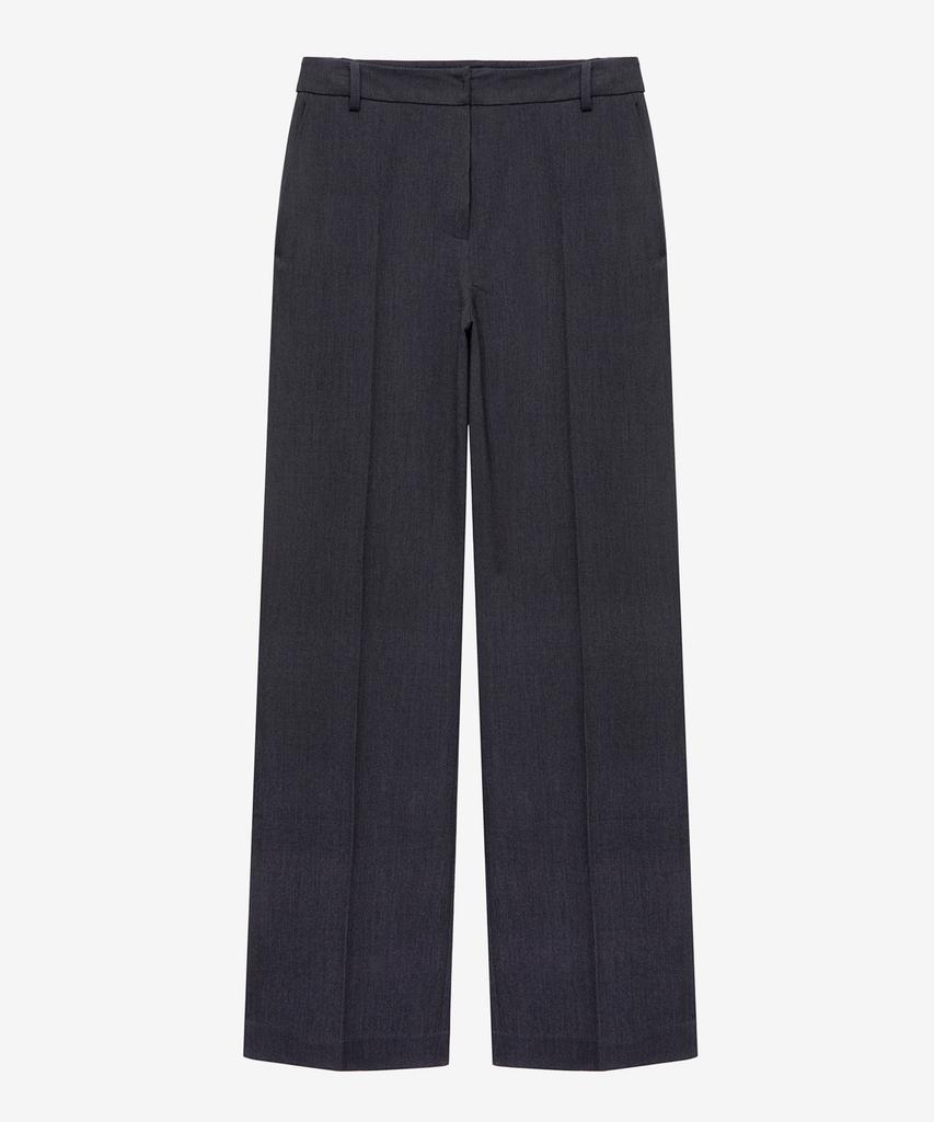 MIND BRIDGE WOMEN [On][W][Double Pleat Option] Four Seasons Daily Wide Slacks - 2 Colors