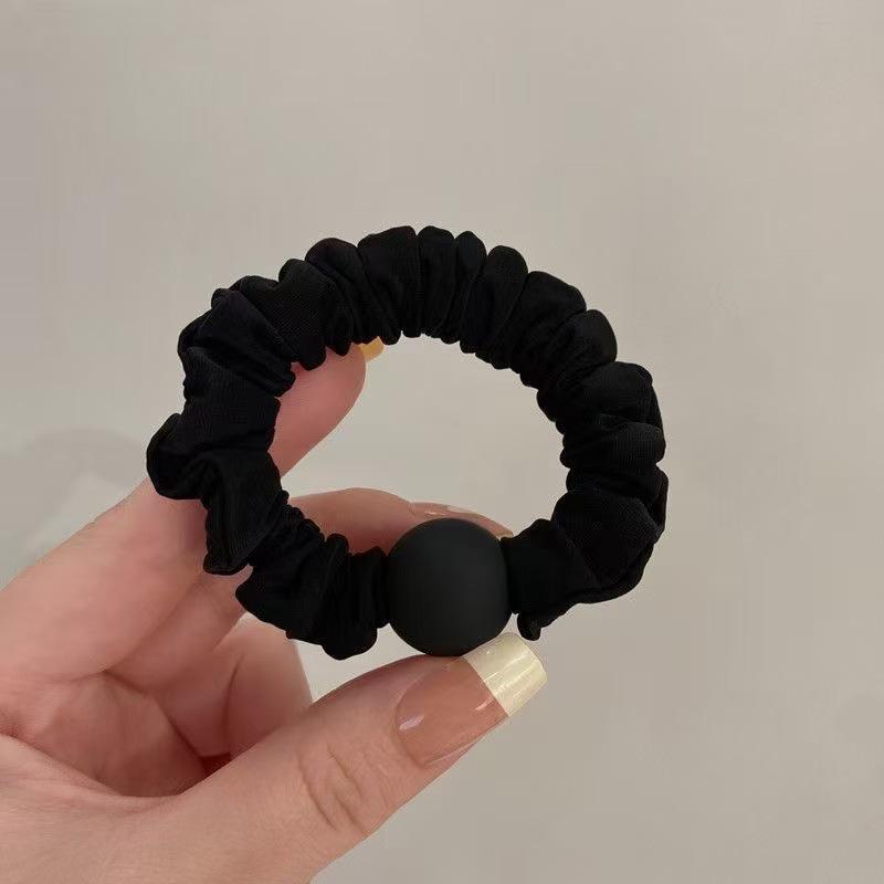 High-End Geometric Minimalist Hair Ties: Versatile Korean-Inspired Rubber Bands for Women