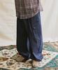 RUGGED HOUSE Elastic Waist Daily Relax Cut Cargo Pants Indigo