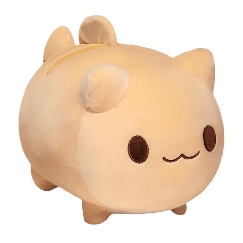 

25/30 см милий мультяшний кіт з риб ячим хвостом плюшева іграшка анімовані кошеня плюшеві ляльки тварин м яка дівчинка гуртожиток подушка подарунок на день народження 25cm жовтий
