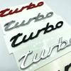 1Pc 3D Turbo 4 S Logo Car Emblem Accessories for Panamera Cayman Boxster Cayenne Macan