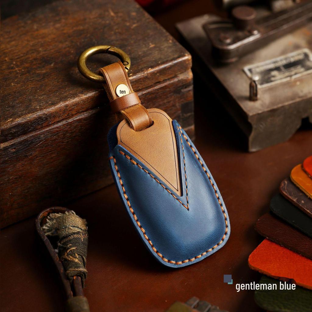 Leather Key Cover for Beijing Hyundai IX25/IX35 and Fiesta
