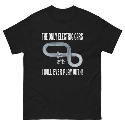 T-Shirt SLOT CAR CONTRO AUTO ELETTRICHE AFX TYCO THUNDER JET AURORA