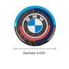 Carbon Fiber Car Emblem iDrive Knob Sticker for BMW X1 X2 X3 X5 X4 X6 X7 G30 G20 G32 G11 G12 F40 F30 F20 F10 F34 - 1 Piece XB5