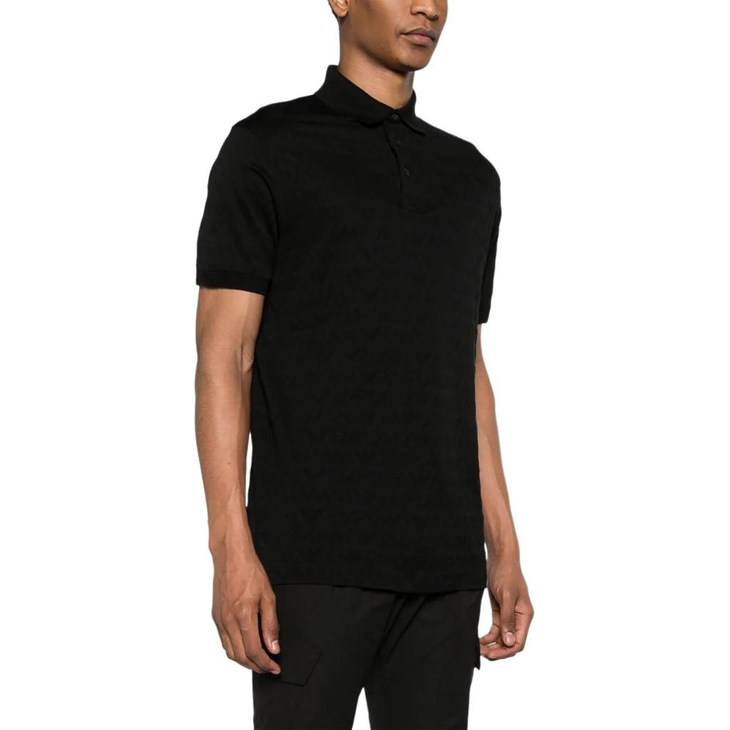 EMPORIO ARMANI Monogrammed Polo Shirt 3D1FM8-1JORZ-0999