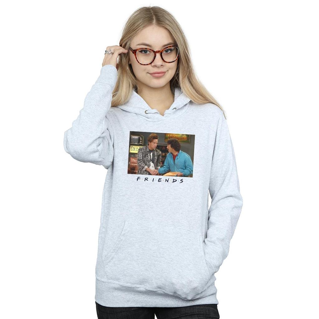 Friends Womens/Ladies Ross And Chandler Handshake Hoodie