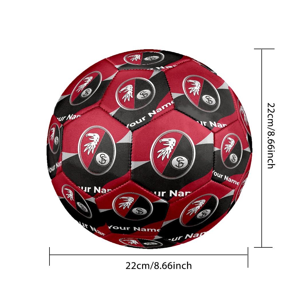 SC Freiburg FC Fashion Size 5 Football Wearproof Non‑Slip Soccer Ball For Sports Training Entertainment Use
