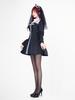 Cedar Eight Sexy Nun Gothic Lolita Halloween Sister Includes and Necklace Costume, Costume, Cosplay, 3-Piece Set, Dress, Veil, (XL)