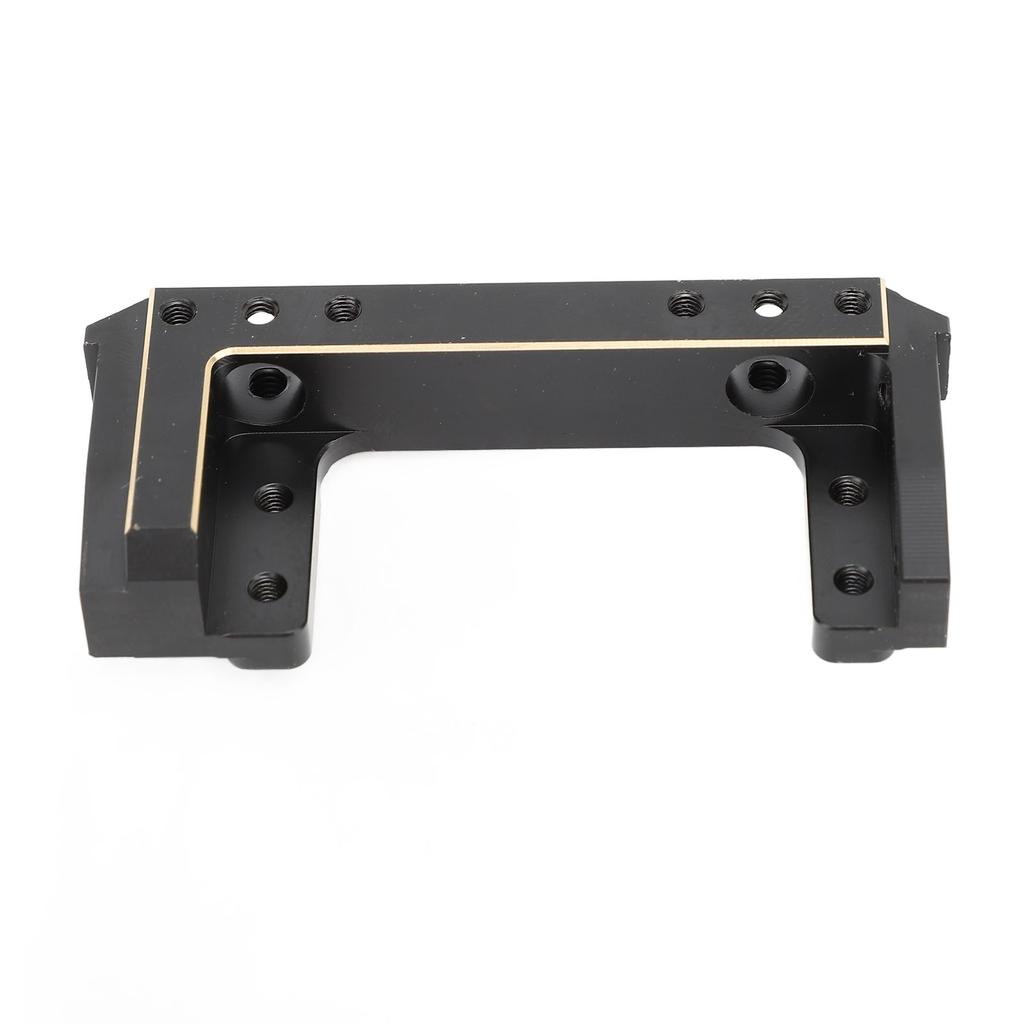 RC Front Bumper Mount Brass Front Bumper Servo Mounting Bracket Stand for SCX10 II RC Crawler Cars B