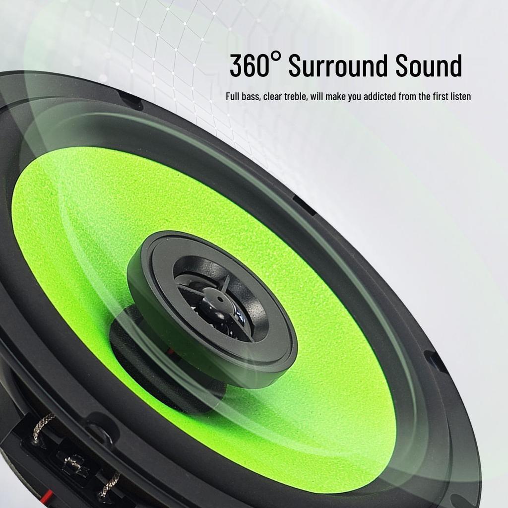 6.5 Inch Coaxial Car Audio Speaker System Upgrade