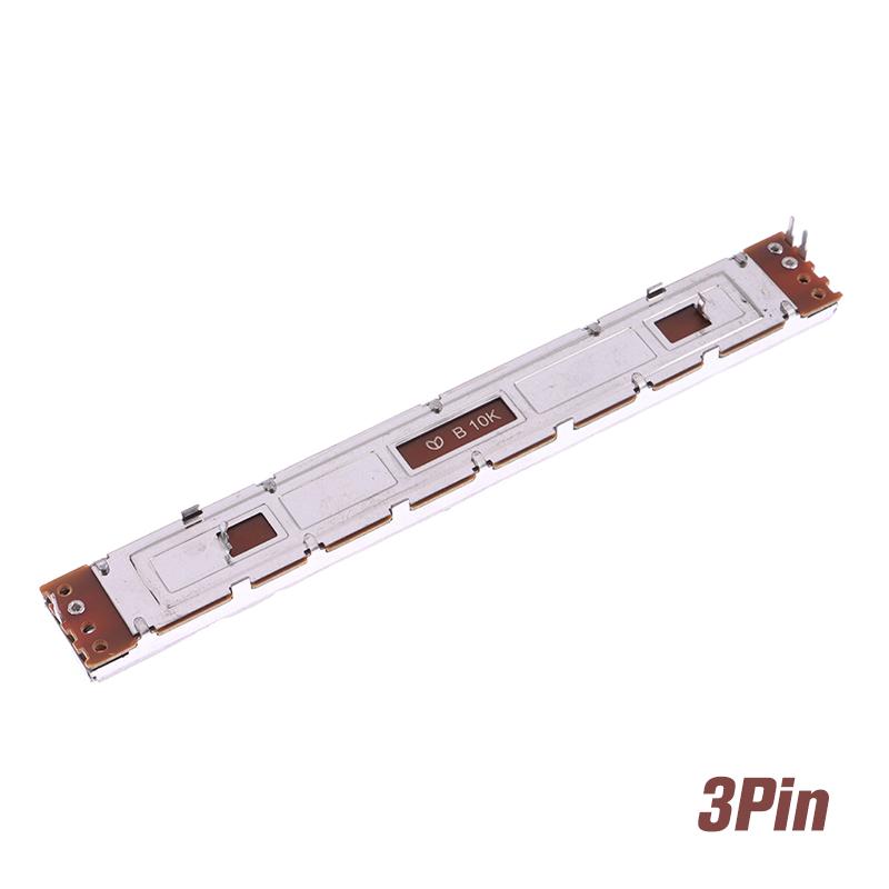 

128mm Mixer Fader B10K Single And Dual Channel B103 Straight Sliding Potentiometer Total Length 12.8cm Stroke 100