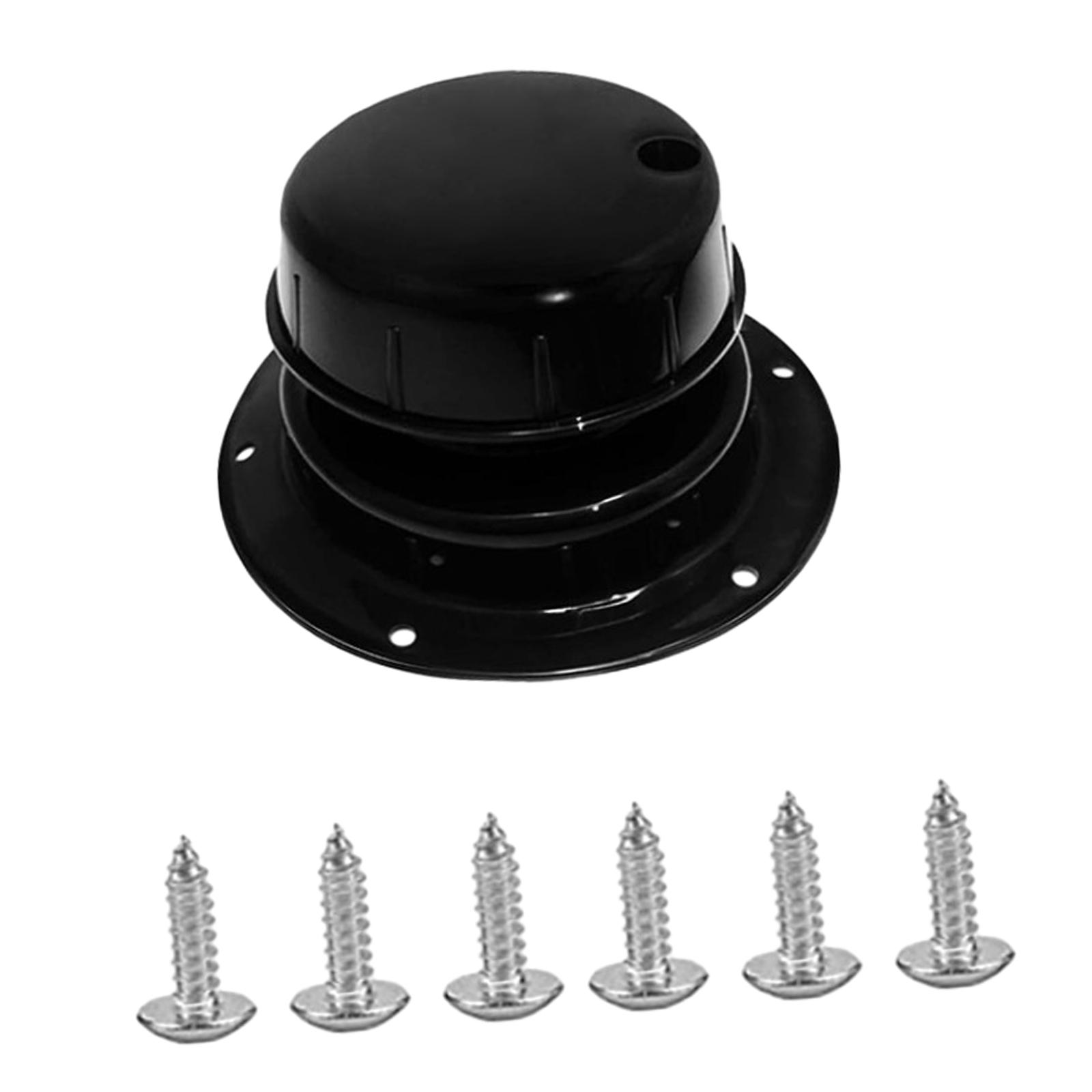 

RV Duct Vent Cover Replacement Accessory Professional Spare Parts Assembly RV Roof Vent Cover for Trailer Camper Motorhome чорний