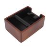 Coffee Knock Box Integrated Wood ABS Iron with Handle Holder Coffee Grounds Bucket for Home Cafe