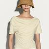 RE RHEE CROCHET BUCKET HAT SAND