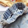 Boys' American High Street Ripped Jeans Children's Trendy Casual Straight Leg Pants Loose Pants