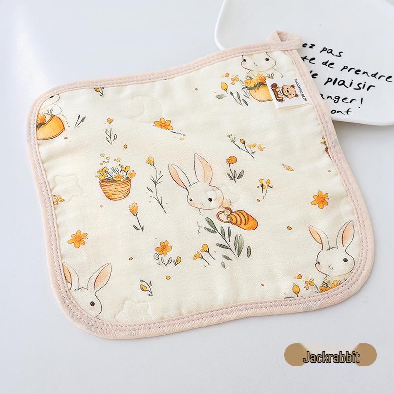 

Soft Absorbent Baby Gauze Washcloth - 6-Layer Class A Newborn Drool Towel