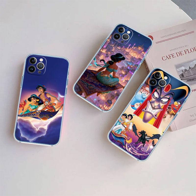 Aladdin Transparent Phone Case for Motorola Moto G10 G20 G30 G31 G32 G34 G35 G41 G42 G50 G51 G52 G55 G60 G60S