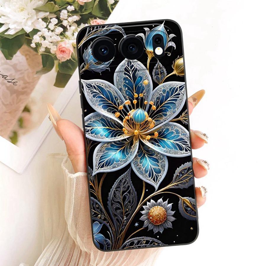 Hülle für Honor 500 Pro MEP-AN00 Ästhetisch Mode Stil Bemalt Matt Silikon Handyhülle Weich für Honor500 500Pro Abdeckung