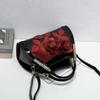 Fashion Embroidery In Mother Big Bag Bright Leather Women'S Bag Atmosphere High-End Messenger Handbag Women