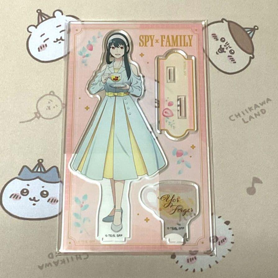 Used SPYFAMILY Fruit Tea Illustration Acrylic Stand (Yoru)