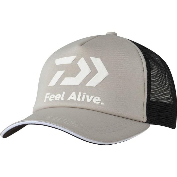 [Daiwa] FeelAlive Soft Half-Mesh Cap DC-6225 Gray Free Size