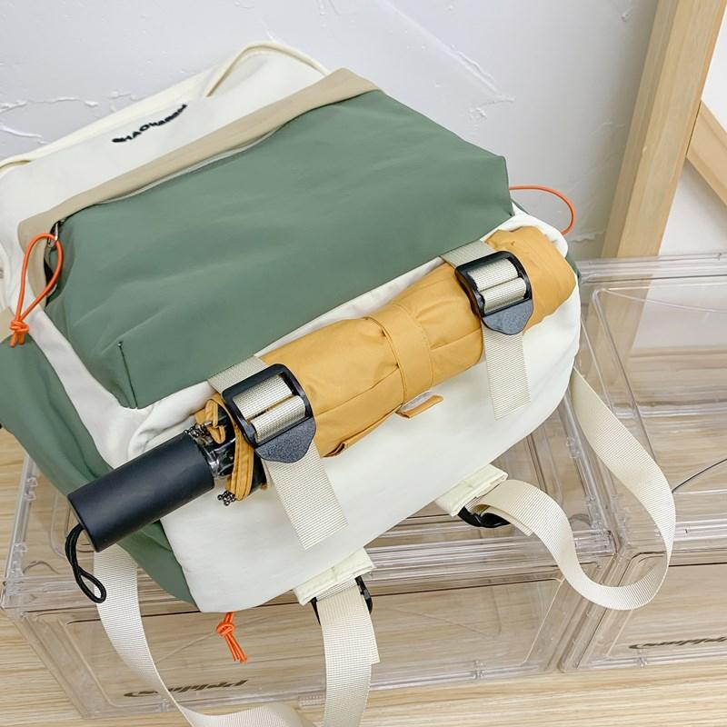 Backpack Student Schoolbag Women's Large Capacity Nylon Backpack