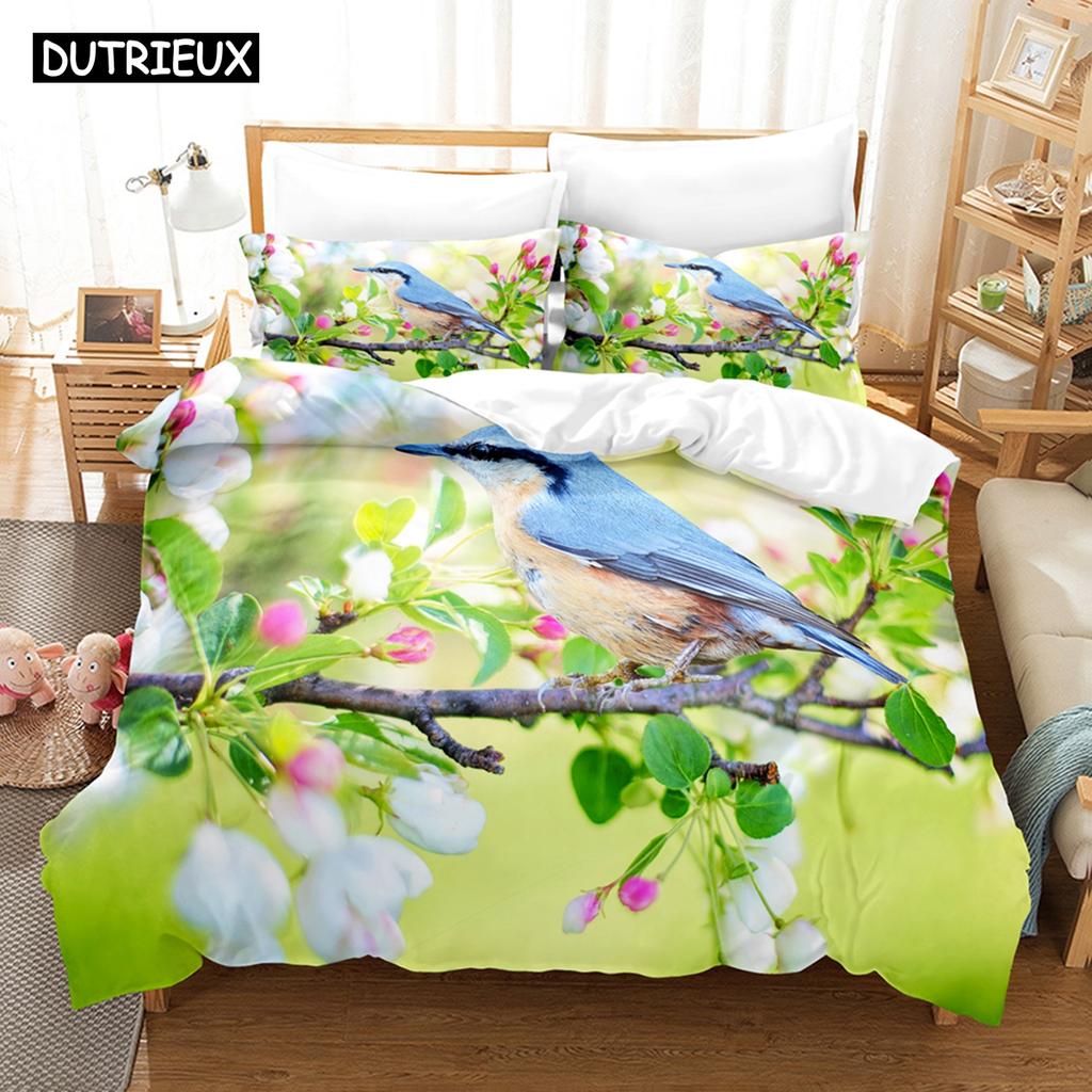 3D A Blackbird Bedding Sets Duvet Cover Set With Pillowcase Twin Full Queen King Bedclothes Bed Linen
