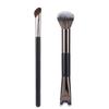 2pcs Nose Contour Brushes Set, 2-in-1 U-Shaped Fluffy & Angled Tilt Brush for Precise Nose Sculpting, Highlighting, Defining, Seamless Contouring for