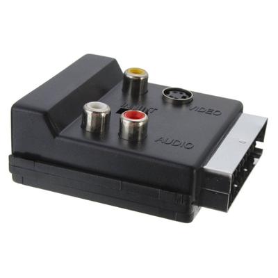 20-Pin SCART zu 3 RCA S-Video Audio Video Adapterkabel Stecker SCART zu 3RCA Buchse S-Video AV TV Konverter