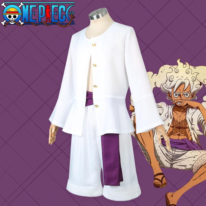 Affe D. Luffy Cosplay Kostüm Anime One Piece Halloween Anzüge