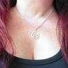 Gothic Pentagram Necklace Pagan Witchcraft Spell Jewelry Satan Star Witch Boho Style